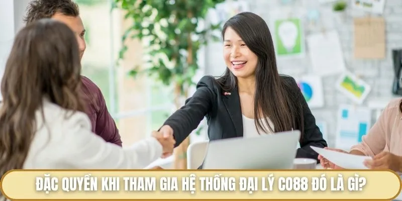 Hệ Thống Đại Lý Co88 - Nơi Mở Ra Cơ Hội Kiếm Tiền Siêu Hấp Dẫn Đặc quyền khi tham gia hệ thống đại lý Co88 đó là gì?