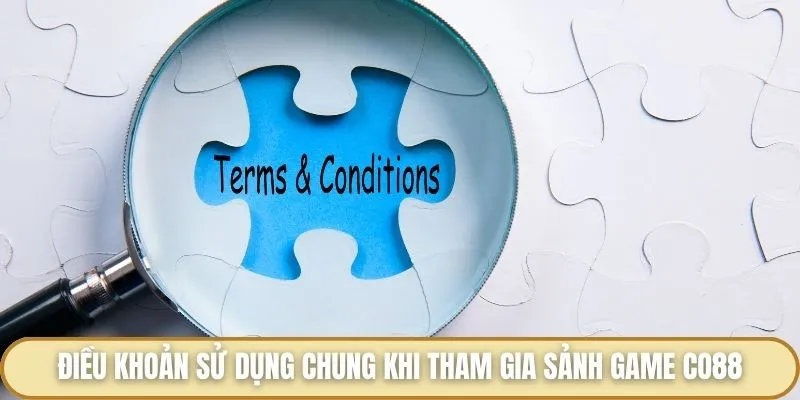 Điều Khoản Sử Dụng Co88 - Các Lưu Ý Mới Được Update 2025 Điều khoản sử dụng chung khi tham gia sảnh game Co88