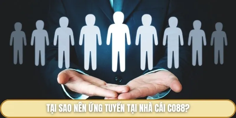 Tuyển Dụng Co88 - Trao Cơ Hội Việc Làm Hot Hit Đáng Thử 2025 Tại sao nên ứng tuyển tại nhà cái Co88?