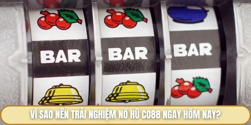 Vì sao nên trải nghiệm nổ hũ Co88 ngay hôm nay?